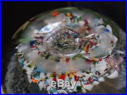 10 lbs Spectacular Vtg Antique Magnum Lily Millefiori Glass Paperweight Clichy