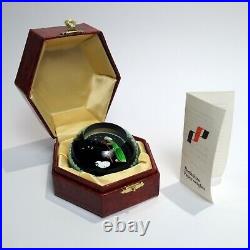 1982 Christmas Paperweight Perthshire (243 of 350) Limited with Box and Card