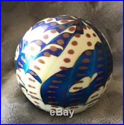 2 Vintage 1974 Early Steven Smyers Paperweights Artist Signed N Star G