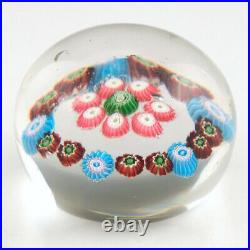 A Clichy Miniature Concentric Paperweight c1860