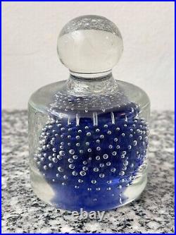 Antique 1960s Sommerso Glass Paperweight