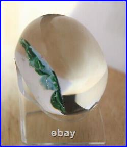 Antique Baccarat Double Blue Clematis Paperweight c. 1850