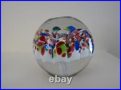 Antique Millville Glass Mushroom Paperweight Circa 1890 To 1910