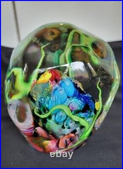 Barry Farley Amazing Underwater Ocean Treasures Paperweight. VERY RARE