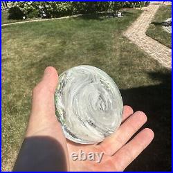 Beautiful Vintage Glass Paperweight