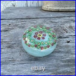 Beautiful Vintage Glass Paperweight