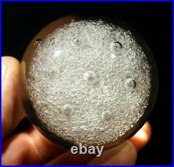 Beautiful Vintage Rotch bubbles on Bubbles Paperweight