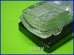 Bmw 635 Csi Glass Crystal Automobile Car Paperweight Model In Excellent Shape