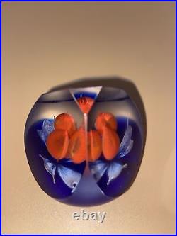 Caithness Glass Paperweight Los Tres Amigos 99/350