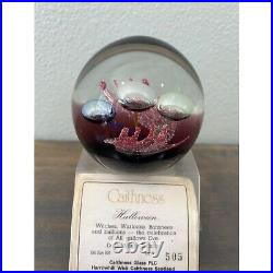 Caithness Scotland Limited Edition Art Glass Paperweight Halloween 505/650