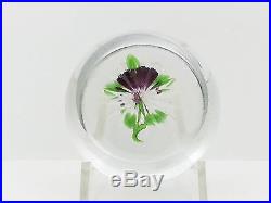 Dupont Period Baccarat Type III Pansy Paperweight - REDUCED PRICE