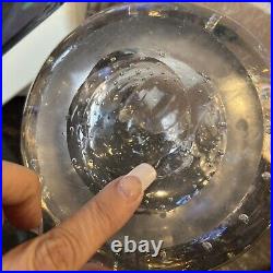 Exceptional Handblown ART GLASS 6 Confetti Teardrop PAPERWEIGHT 10 Lbs