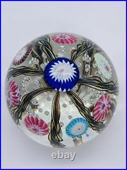 Fratelli Toso Crown Murano paperweight