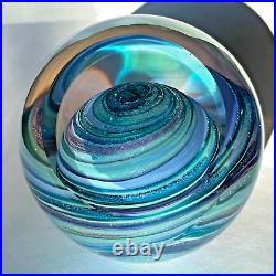 Glass Eye Studio Ges Celestial Series Paperweight Uranus