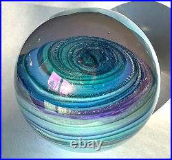 Glass Eye Studio Ges Celestial Series Paperweight Uranus