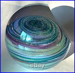 Glass Eye Studio Ges Celestial Series Paperweight Uranus