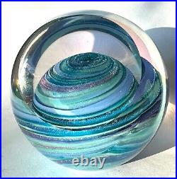 Glass Eye Studio Ges Celestial Series Paperweight Uranus