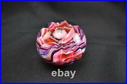 Joe St. Clair Multicolored Round Paperweight
