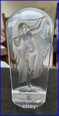 Lalique Society Of America 1990 Hestia Paperweight Statuette Gorgeous with Box