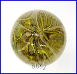 Large Nautical Jellyfish Glass Paperweight