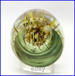 Large Nautical Jellyfish Glass Paperweight