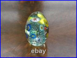 Lot 6 Paperweights Glass Hand Blown 3-g/ Sealife/ 1986 Signed Obg/lg Blue Signe