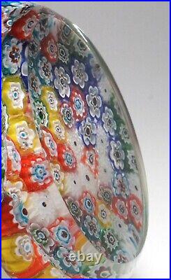 Magnum Murano Closepacked Millefiori Paperweight probably by Ferro & Lazzarini