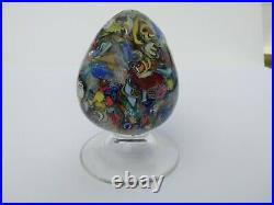 Millefiori Fornasa De Mvran A L'Insecna Del Moreto Italy Art Glass Paperweight