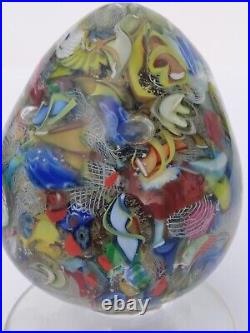 Millefiori Fornasa De Mvran A L'Insecna Del Moreto Italy Art Glass Paperweight