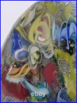 Millefiori Fornasa De Mvran A L'Insecna Del Moreto Italy Art Glass Paperweight