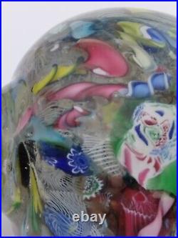 Millefiori Fornasa De Mvran A L'Insecna Del Moreto Italy Art Glass Paperweight