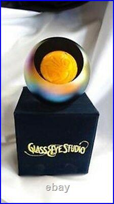 New! Blown Glass Sun Paperweight-Glass Eye Studio
