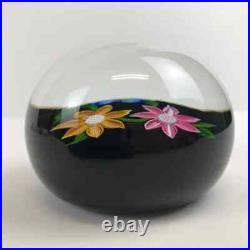 Perthshire Bouquet 1978D Annual Collection Lampwork Flowers Paperweight Signed