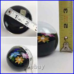 Perthshire Bouquet 1978D Annual Collection Lampwork Flowers Paperweight Signed