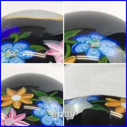 Perthshire Bouquet 1978D Annual Collection Lampwork Flowers Paperweight Signed