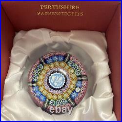 Perthshire glass paperweight