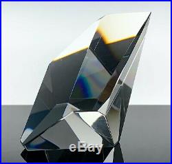 RARE VINTAGE Steuben 4.75 Prism Paperweight Lloyd Atkins