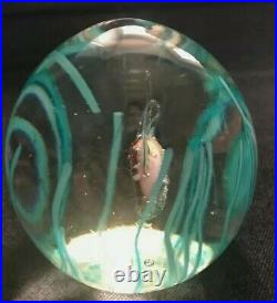 RARE Vintage FRATELLI TOSO MURANO Art Glass Paperweight Fish Great Quality