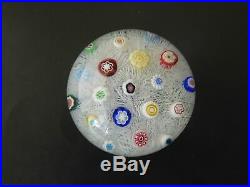 Rare Vintage Baccarat Paperweight Marked Baccarat France #143- B1973
