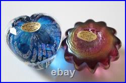 Robert Held vintage art glass paperweights lot from prominent estate