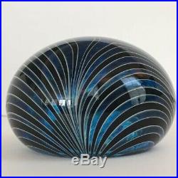 Scott Bayless Lotton Limited Glass Paperweight Vintage 1998 Very Rare Collector