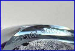 Selkirk Art Glass Scotland Sovereign Signed Numbered 99/500 Vtg 80's Paperweight