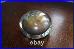 Sharon Fujimoto paperweight 1986 art glass signed dated Unique Rare piece