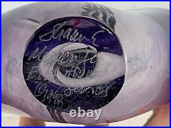 Shawn Elizabeth Messenger 1998 Evolution Series Signed Art Glass Paperweight