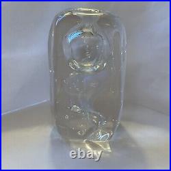 Sherburne Slack 1997 Signed Art Glass Paperweight