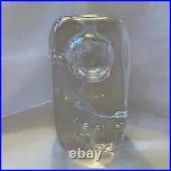 Sherburne Slack 1997 Signed Art Glass Paperweight