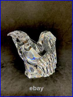 Steuben Crystal Donald Pollard Eagle #8304 Sculpture 1975