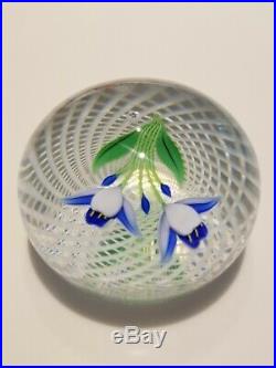 Stunning Vintage 1975 Baccarat Paperweight Number 1 Of 260