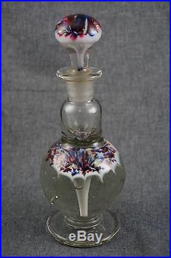UMBRELLA PAPERWEIGHT INK WELL and STOPPER Millville, NJ Circa 1890