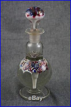 UMBRELLA PAPERWEIGHT INK WELL and STOPPER Millville, NJ Circa 1890